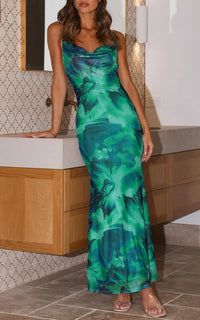 Women's Dresses Blue Jean Print Sleeveless Strapless Midi Bodycon Maxi Dress 2024 Sexy Vestidos Club Party Evening Sundress