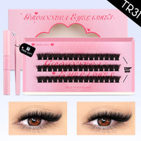 GROINNEYA Cluster Lashes Kit Manga