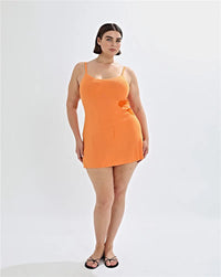 Mozision Spaghetti Strap Print Knit Mini Dress For Woman Robe Summer New Sleeveless Backless Beach Holiday Club Dress Knitwear