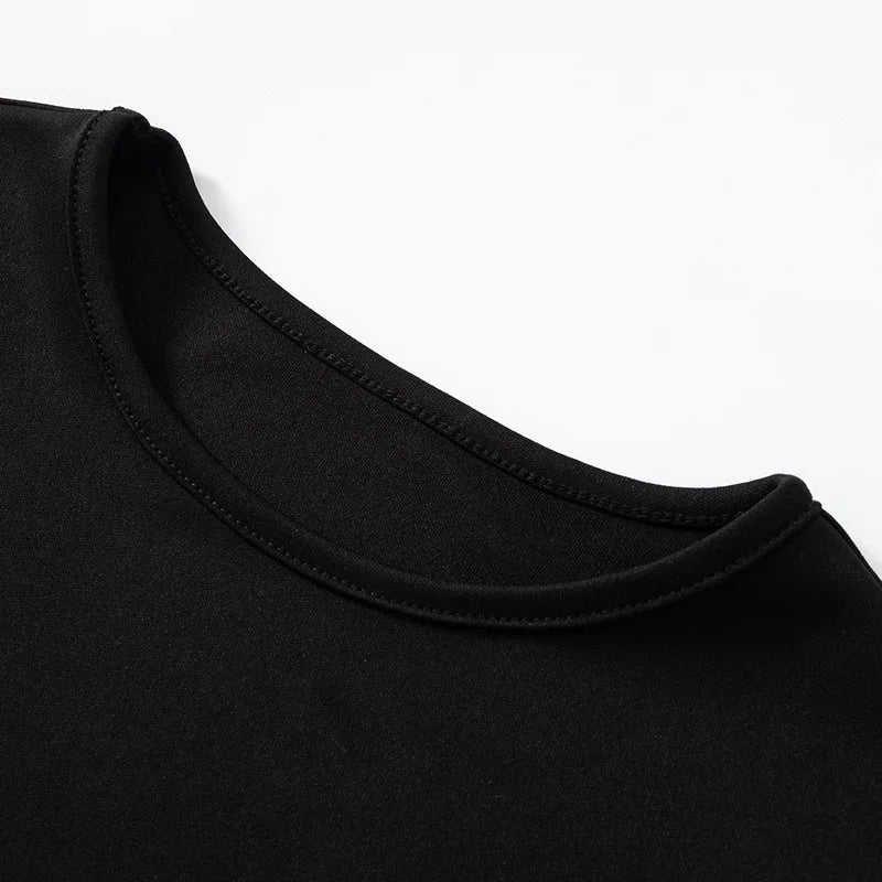 Oshfall Autumn new long sleeved pleated side opening buttocks sexy French dress for European and American women