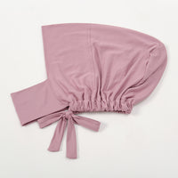 Milk Silk Elastic Sleeve Neck Solid Color Base Small Hat