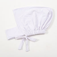 Milk Silk Elastic Sleeve Neck Solid Color Base Small Hat