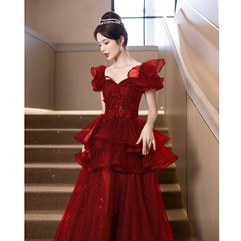 Evening Dress Women's Banquet Ceremony Exam Super Fairy Princess