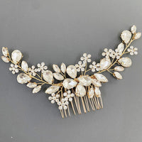 Light Luxury Fashion Hair Accessories Hair Comb Rhinestones