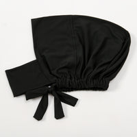 Milk Silk Elastic Sleeve Neck Solid Color Base Small Hat