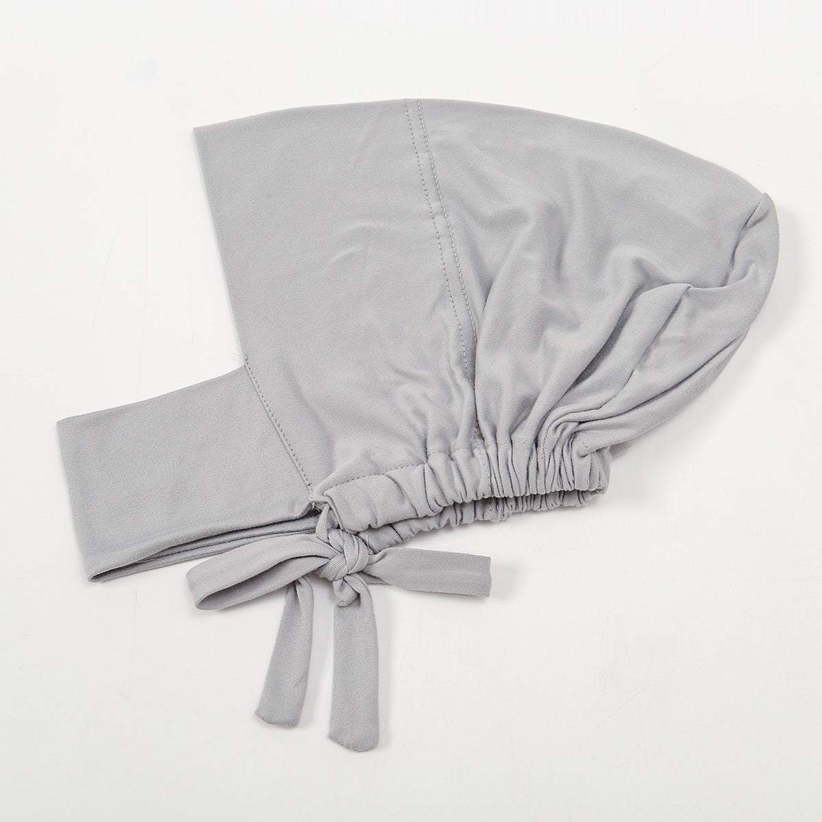 Milk Silk Elastic Sleeve Neck Solid Color Base Small Hat
