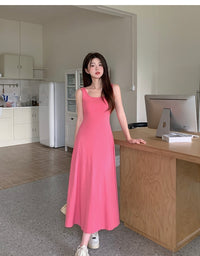 Design Sense Graceful Vest Sling Dress