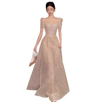 Banquet Bridal Temperamental Fairy Slim-fit Slimming Dress