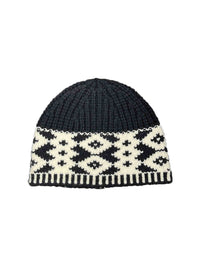 Diamond Color Matching Winter Warm Handmade Knitted Hat Children