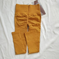 Seamless Sport Yoga High Waist Pants Leggings Sport See Through Yoga Gym Running Quick Dry Pants Scrunch Butt Pants