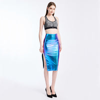 Hip Skirt All-match Tutu Split Middle Women
