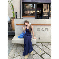 Design Sense Graceful Vest Sling Dress