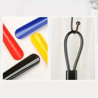 1pc Extra long flexible plastic shoe horns do not require bending durable shoe spoons for pregnant women wearing shoe assistants