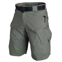 Summer Outdoor Tactical Cargo Shorts for Men - Waterproof, Multi-Pocket, Plus Size Hiking and Camping Urban Shorts