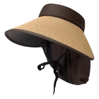 Plus-sized Brim Sun-proof Sun Protection Hat Women's Summer Shawl