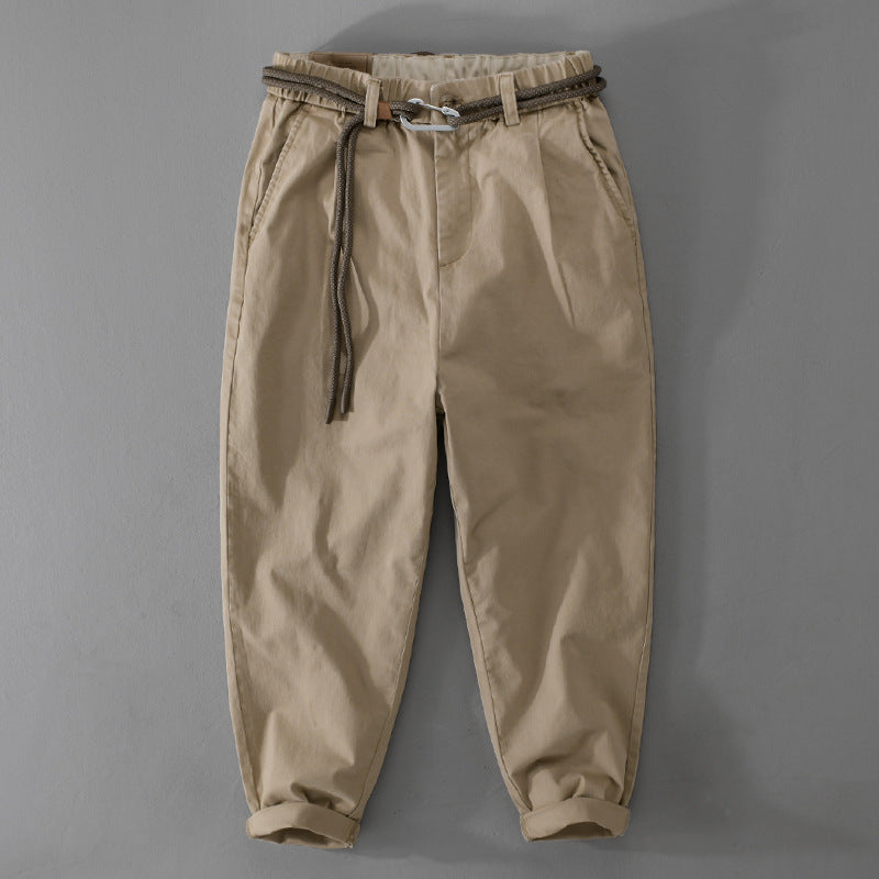 Men's Japanese Overalls Loose Casual Pants