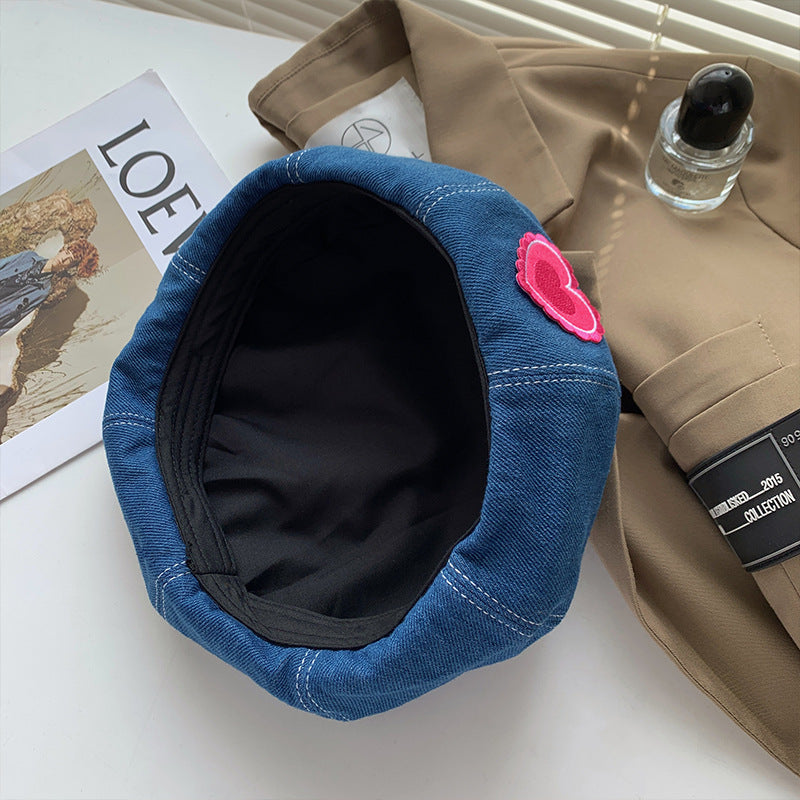 Small Face Beret Fashion Painter Cap