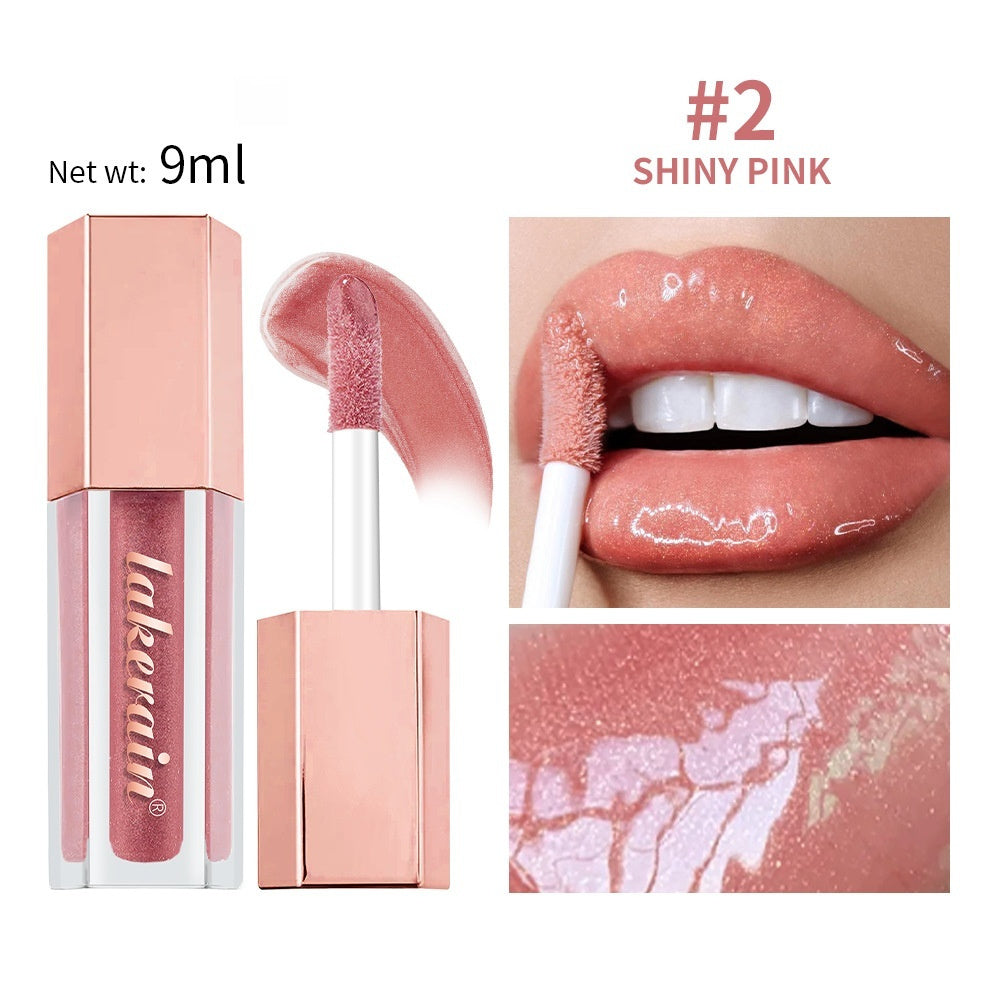 Lip Lacquer Water Light Flashing Mirror