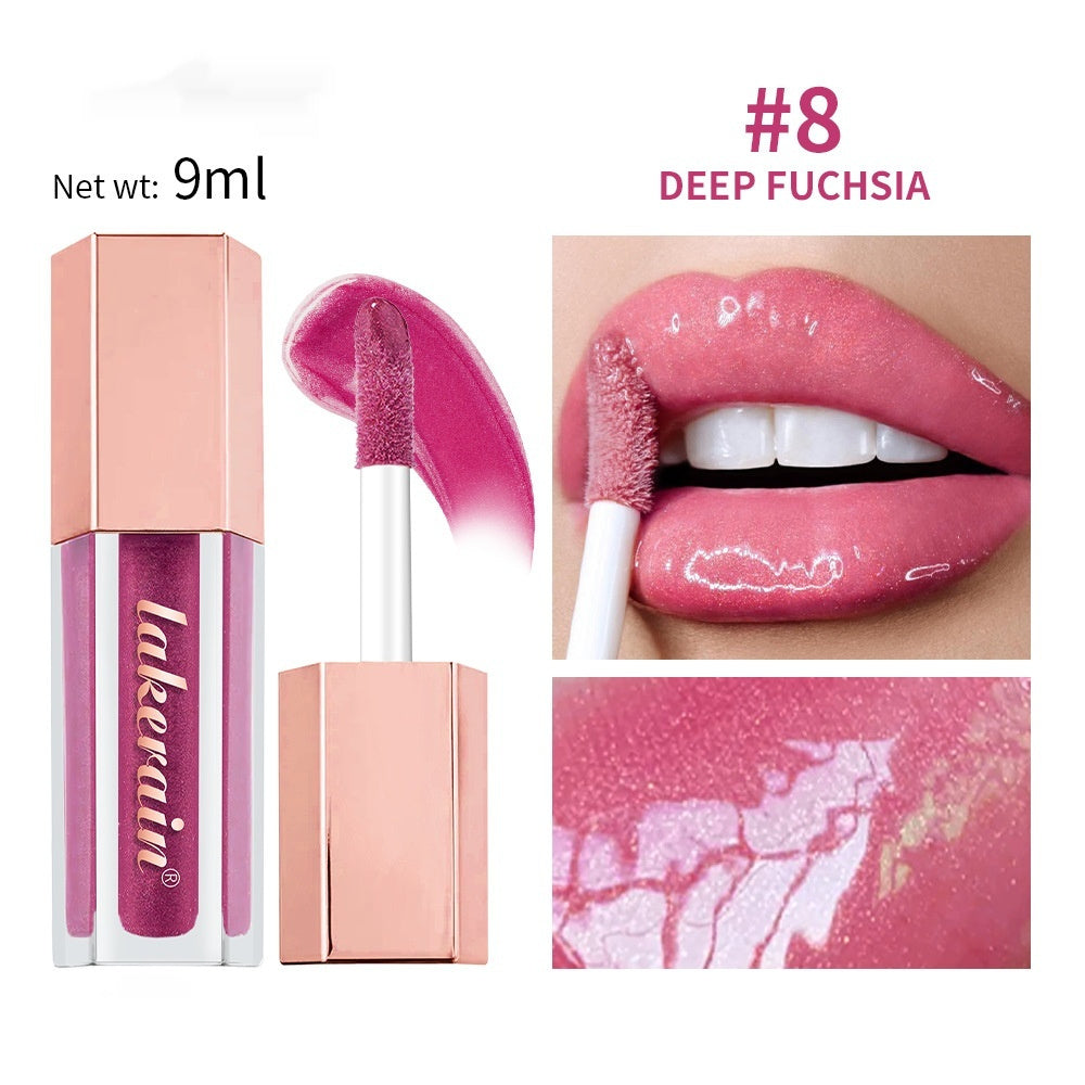 Lip Lacquer Water Light Flashing Mirror