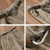 Men's Japanese Overalls Loose Casual Pants